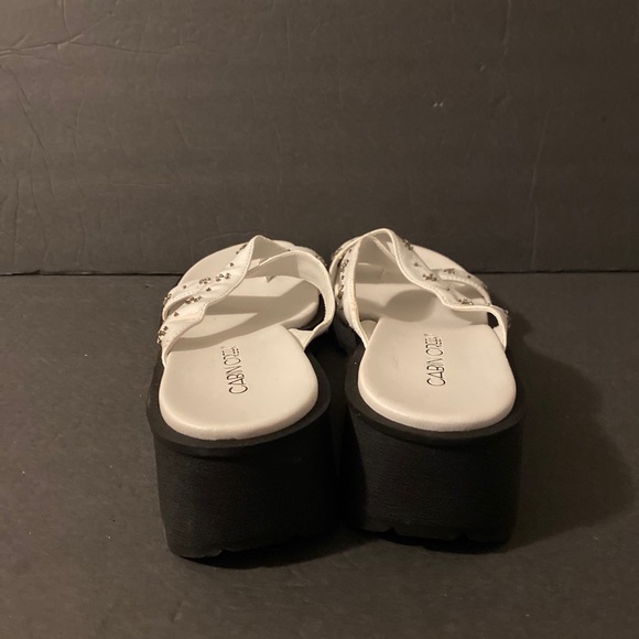 Cabin Creek Wedge Slide Sandals Womens Size 8 - Picture 3 of 6